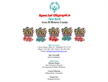 Tablet Screenshot of mcspecialolympics.org